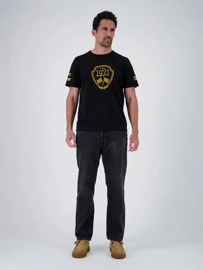 Tee shirt Ready set black Steve MCQUEEN x Le Mans