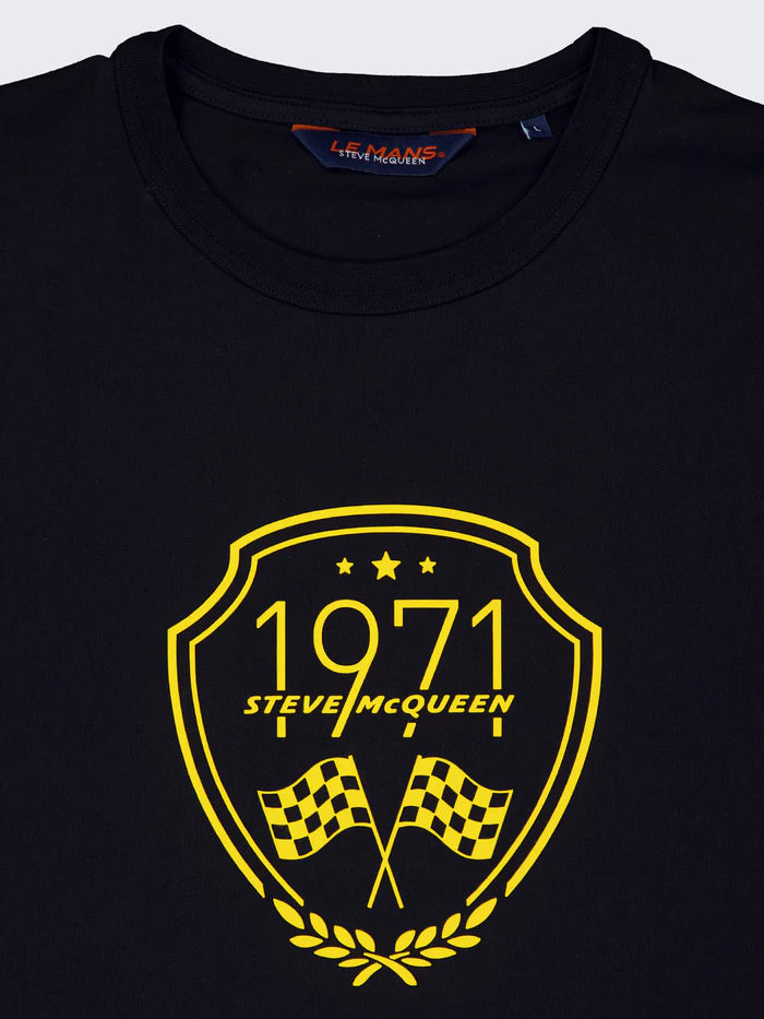 Tee shirt Ready set black Steve MCQUEEN x Le Mans