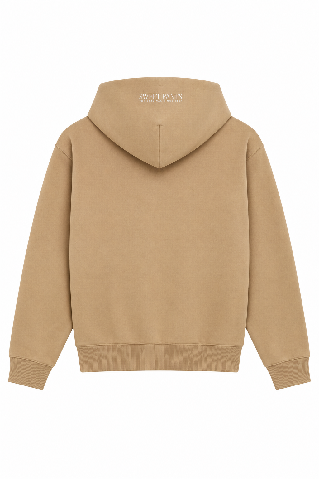 Sweet Pants – Sweat zippé à capuche Iconic Zip Up White Pepper