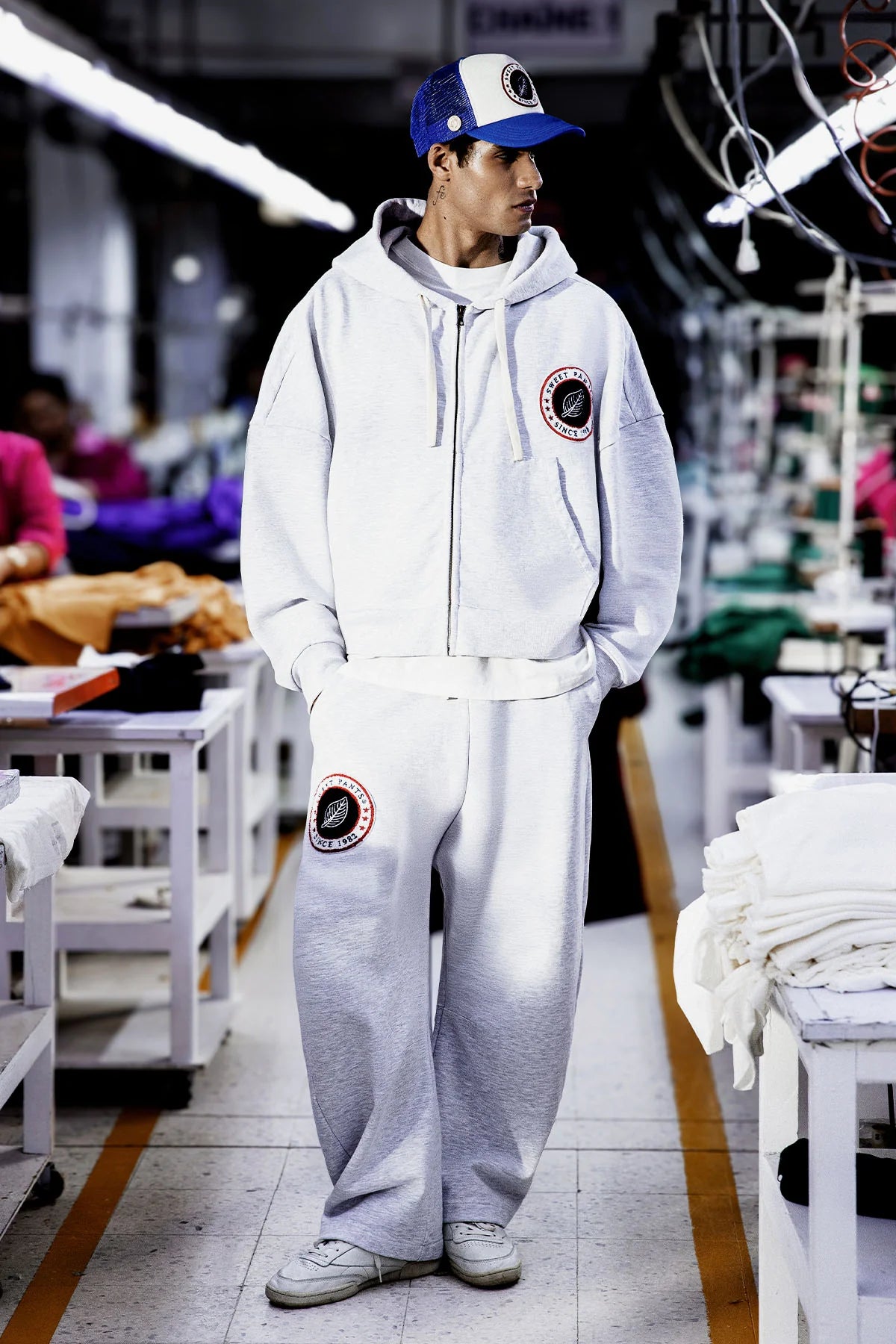 Pantalon Gym Ice Marl Sweet Pants gris