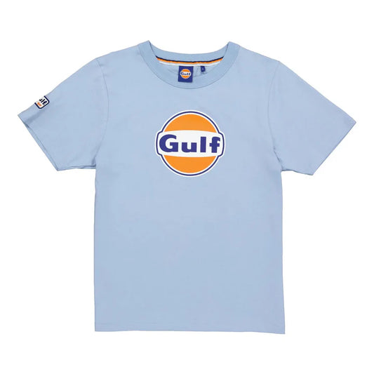 T-shirt 3D logo GULF bleu ciel