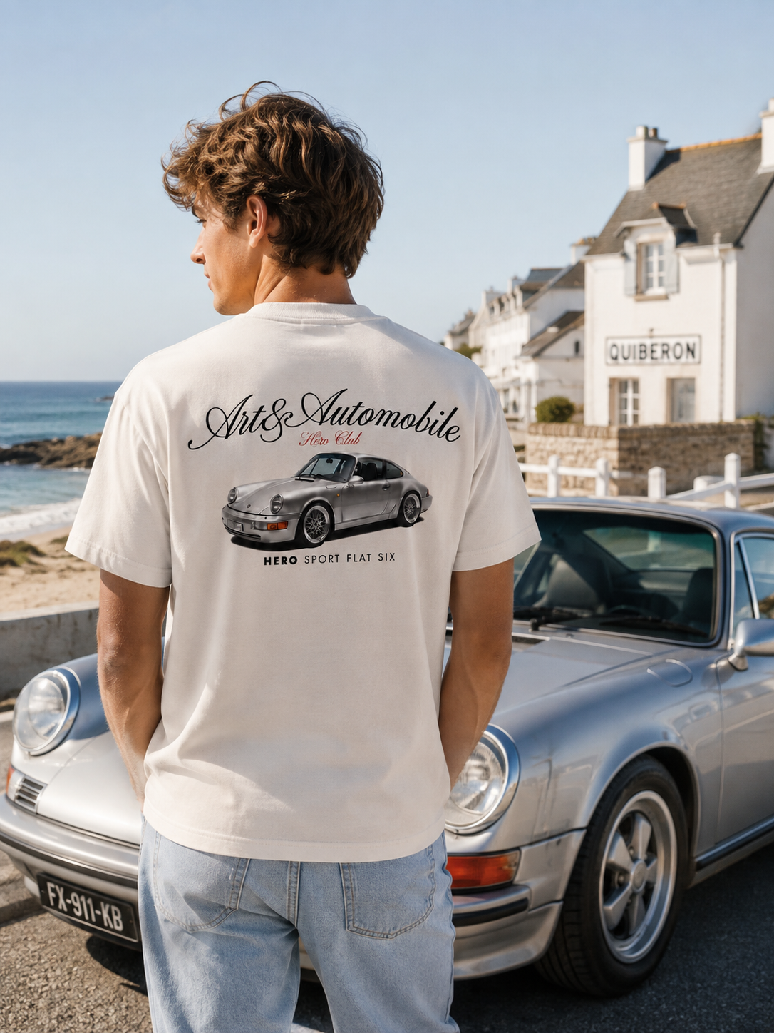 T-SHIRT CLUB 911 – OFF WHITE