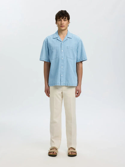 Chemise manches courte Carlo Selected