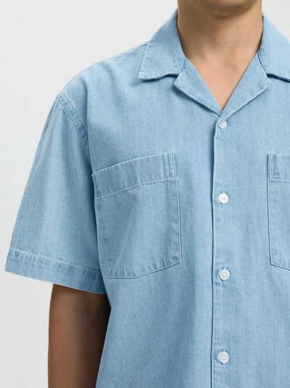 Chemise manches courte Carlo Selected