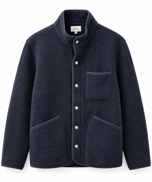 Veste Homme en Laine Bouillie Marine Jock – Hartford