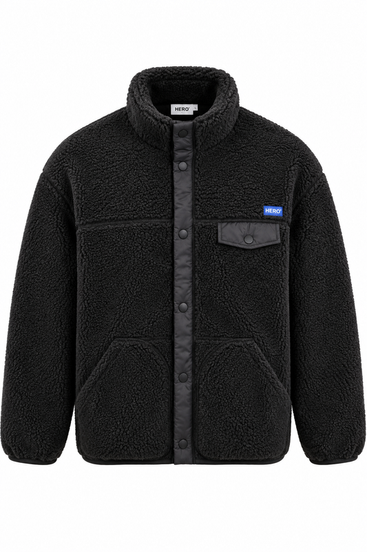 Veste polaire ALECK Black – Hero Seven