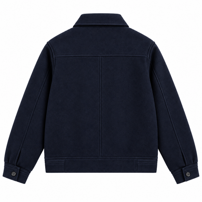 Veste TED Hero Seven bleu marine homme vue de dos