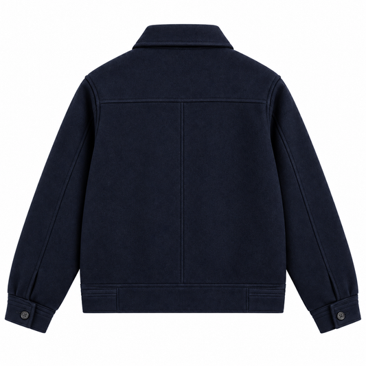 Veste TED Hero Seven bleu marine homme vue de dos