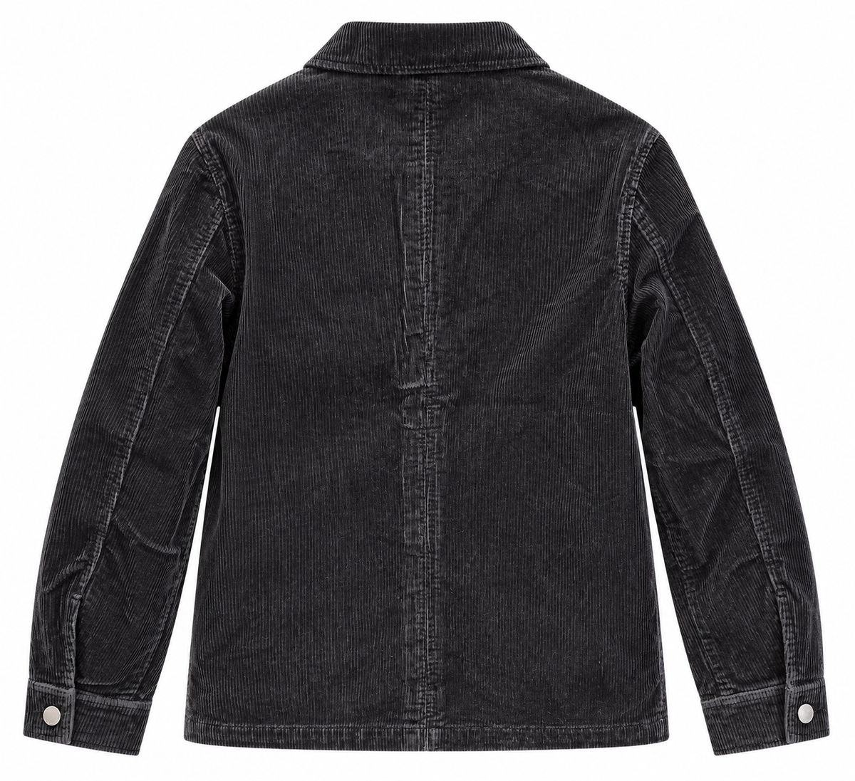 Veste ADRIEL Hero Seven velours côtelé noir homme vue de dos