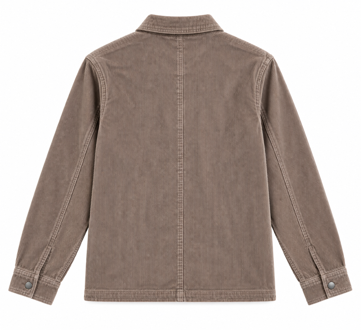 Veste ADRIEL Hero Seven velours côtelé taupe homme vue de dos