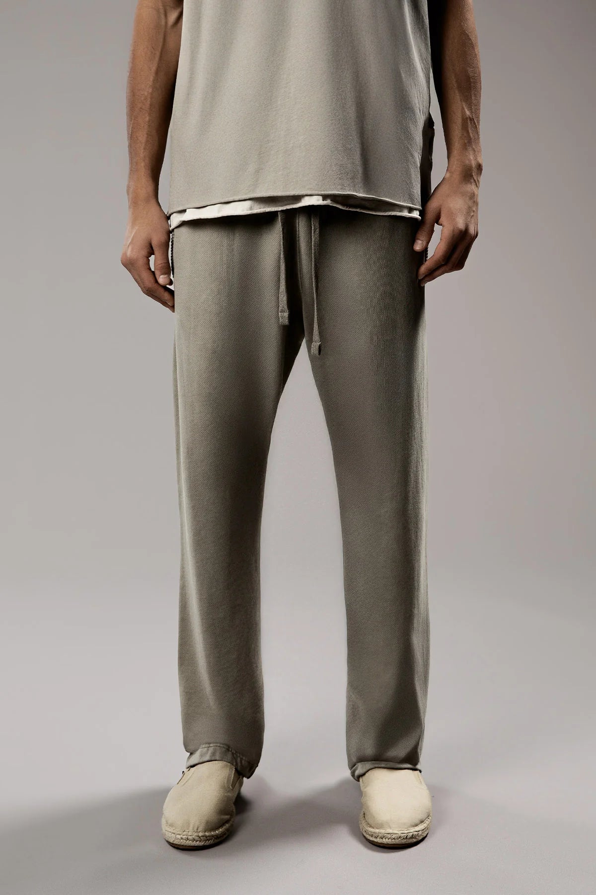 Pantalon Wash Straight sage Sweet Pants