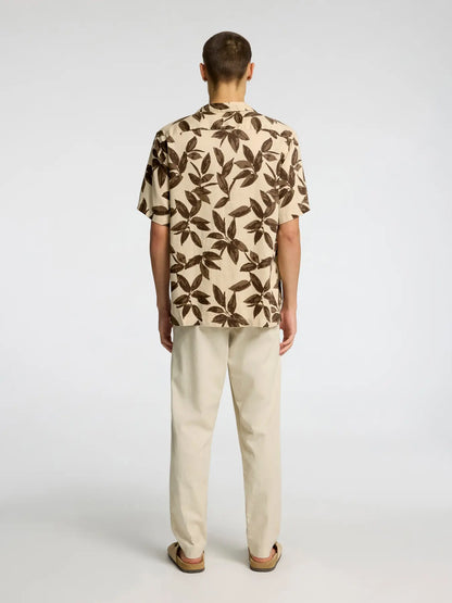 Chemise manches courtes NOA MIX SHIRT Selected