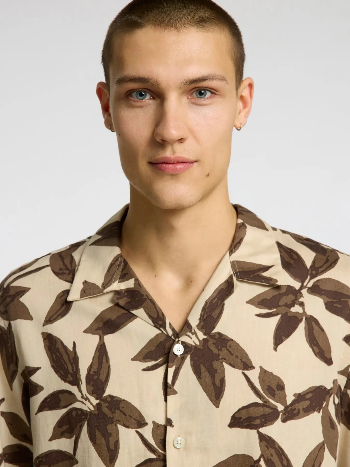 Chemise manches courtes NOA MIX SHIRT Selected