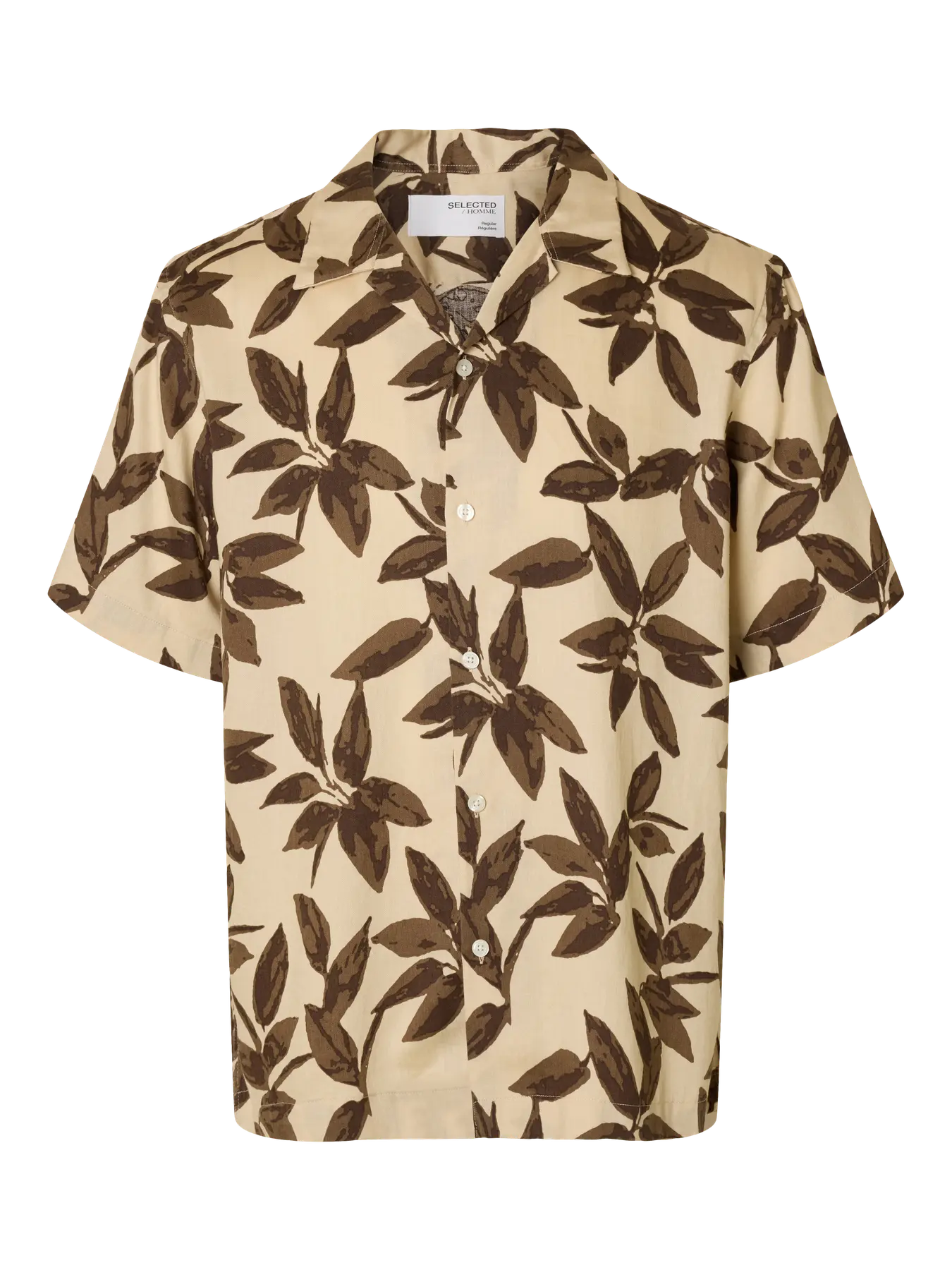 Chemise manches courtes NOA MIX SHIRT Selected