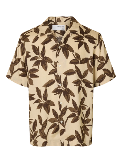 Chemise manches courtes NOA MIX SHIRT Selected