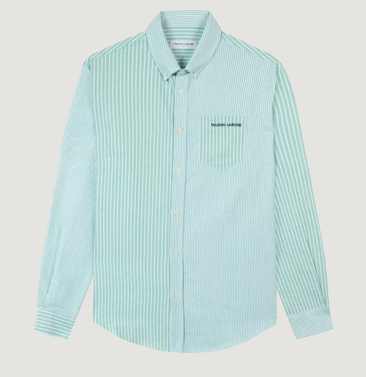 CHEMISE BONNE GRAINE MAISON LABICHE VERTE