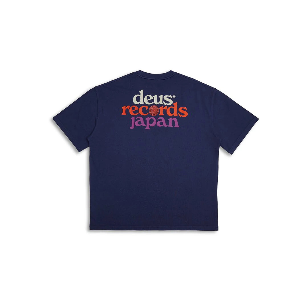Strata Tee Deus Ex Machina Patriot blue