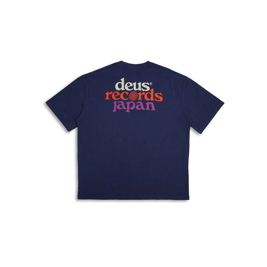 Strata Tee Deus Ex Machina Patriot blue