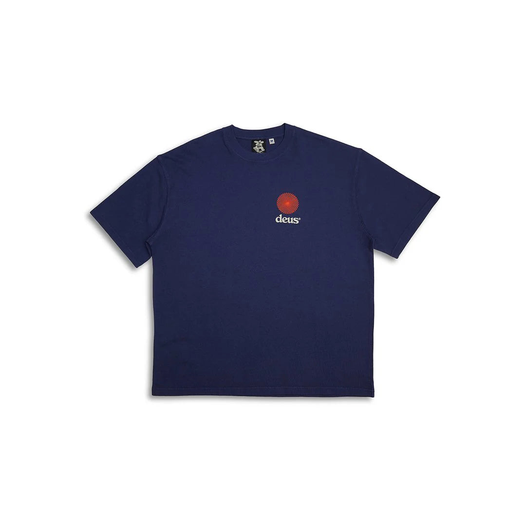Strata Tee Deus Ex Machina Patriot blue