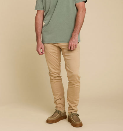 Pantalon summer DENING CHINO Pullin Beige
