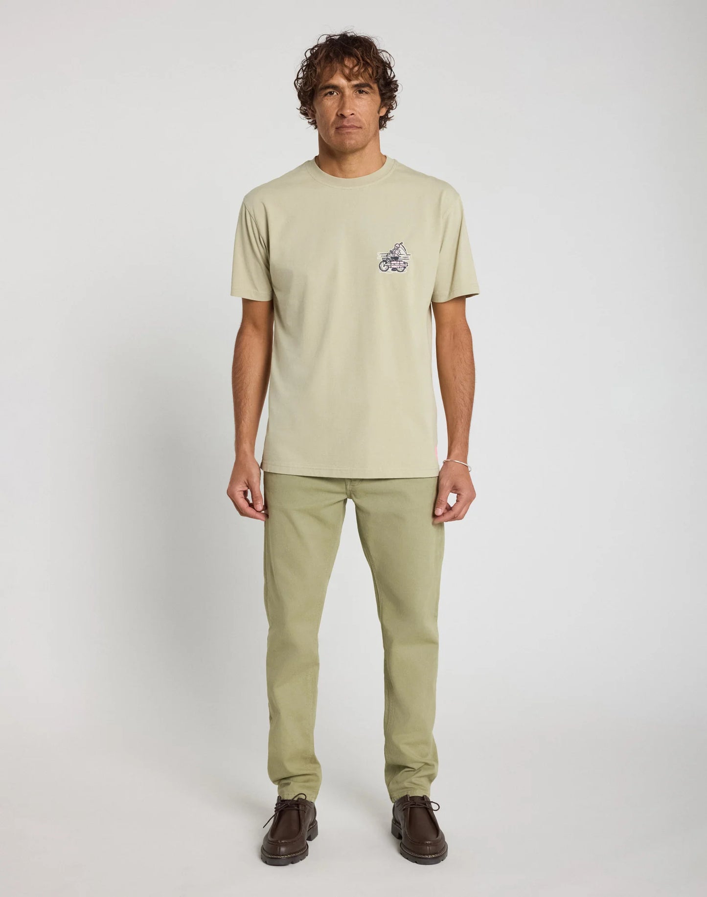 Pantalon DENING CHINO Pullin mosegrey