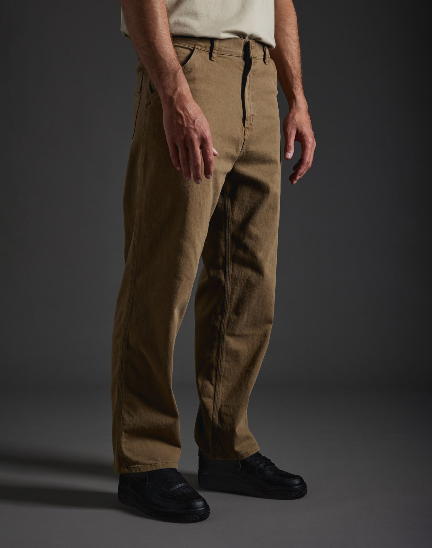 Pantalon NYC loose Pullin Beige