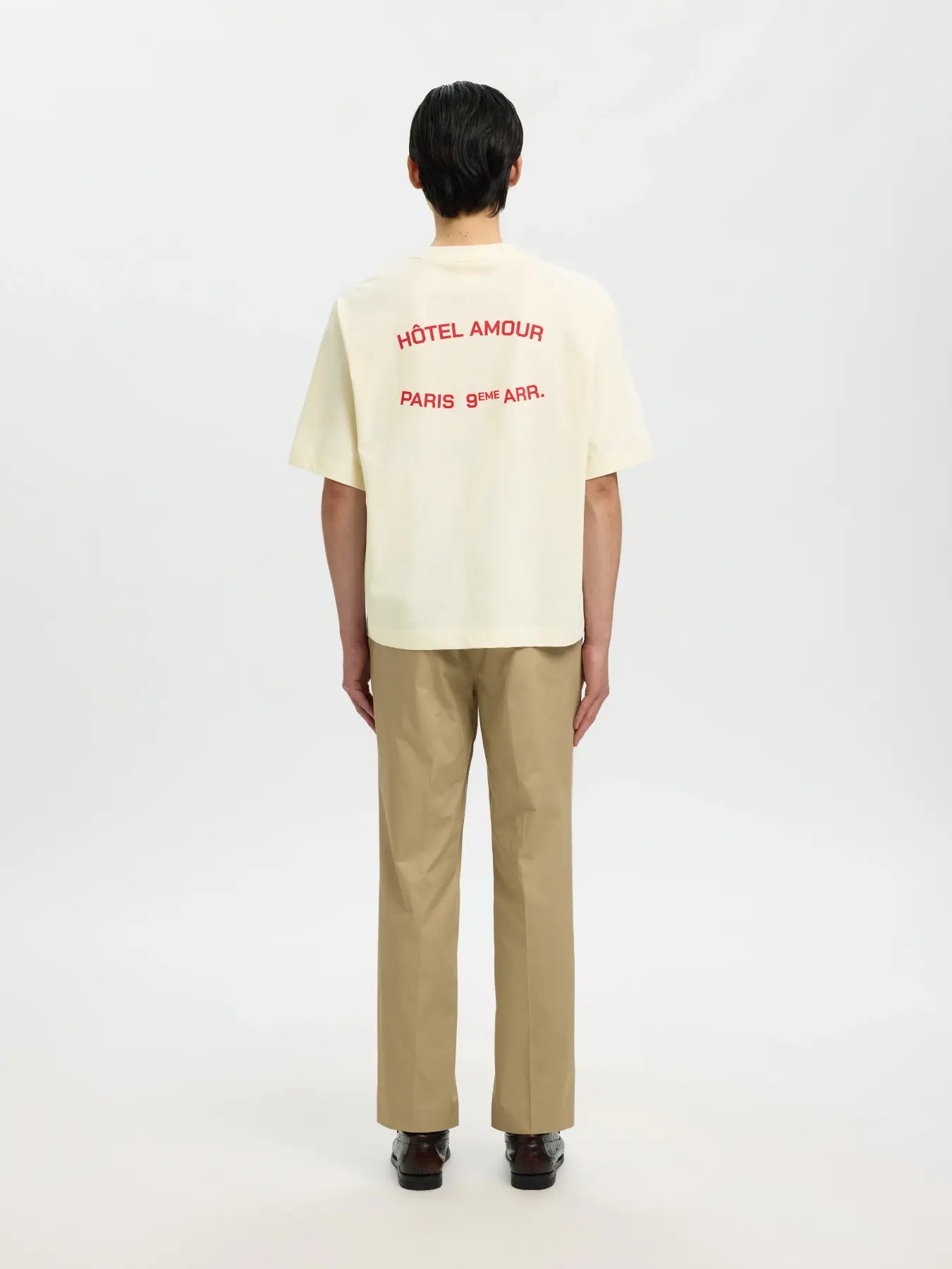 Tee Shirt Boxy Liam Hotel Amour SELECTED