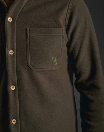 Chemise mixte PULLIN GEKO kaki