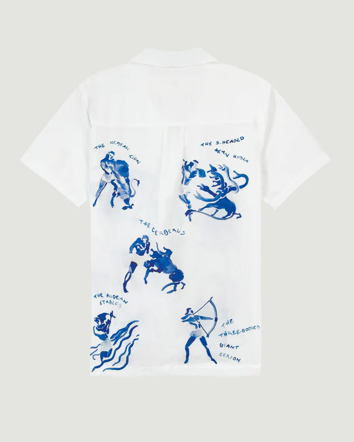 CHEMISE MORNEY EN POPELINE (Imprimé Hercule) MAISON LABICHE