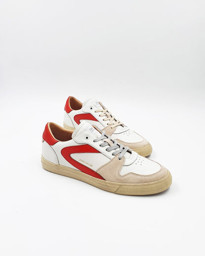 Basket Guillermo White red 0.105