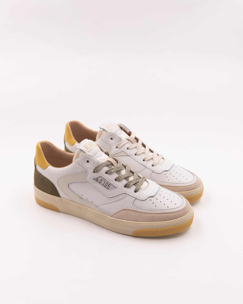 Basket Hazel men khaki mustard