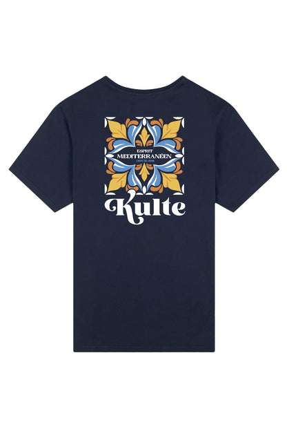 Tee shirt Mediterranée  KULTE Navy