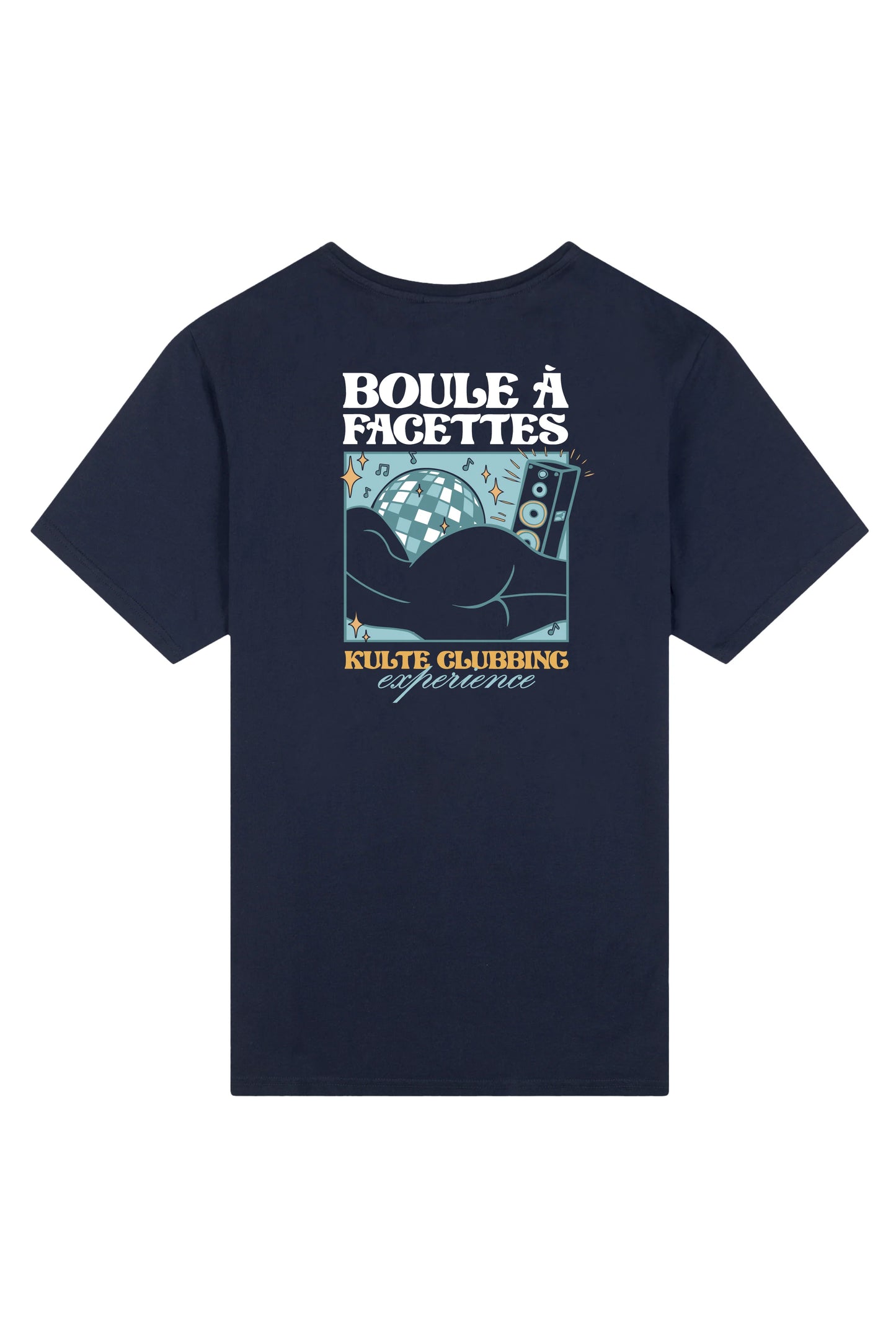 Tee shirt Clubbing KULTE Navy