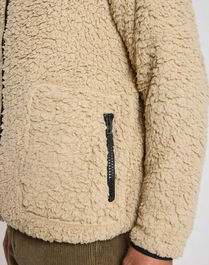 Veste Sherpa Park Cream Pullin