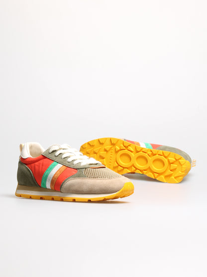Basket ZURICH - ORANGE SAND TRICOLOR Serafini