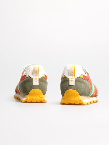 Basket ZURICH - ORANGE SAND TRICOLOR Serafini