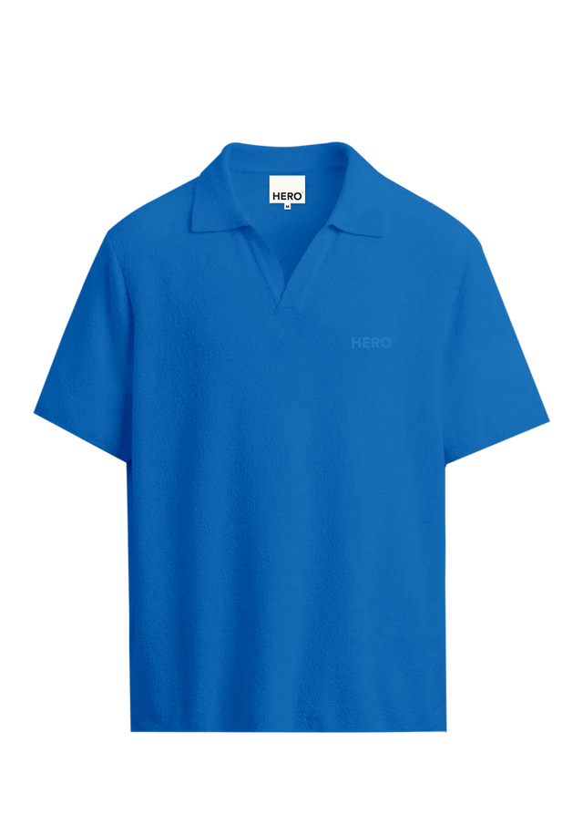 Polo éponge Bob Hero Seven bleu