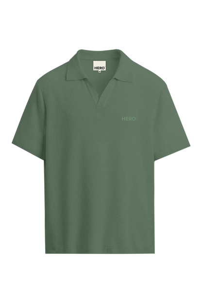 Polo éponge Bob Hero Seven Kaki clair
