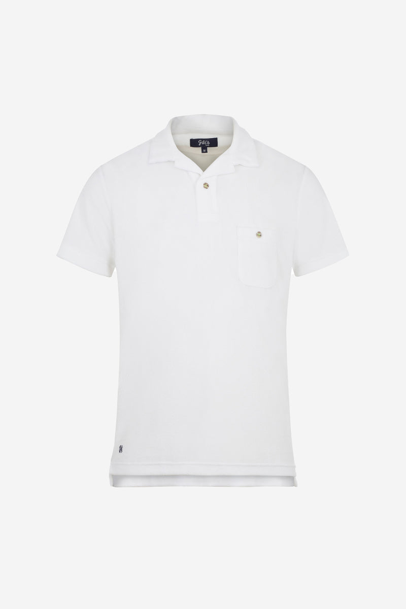 Polo éponge Gili's Blanc