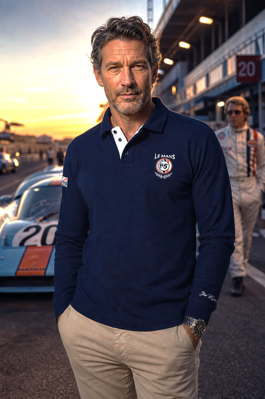 Polo signature ML 24h Le mans x Steve Mc Queen