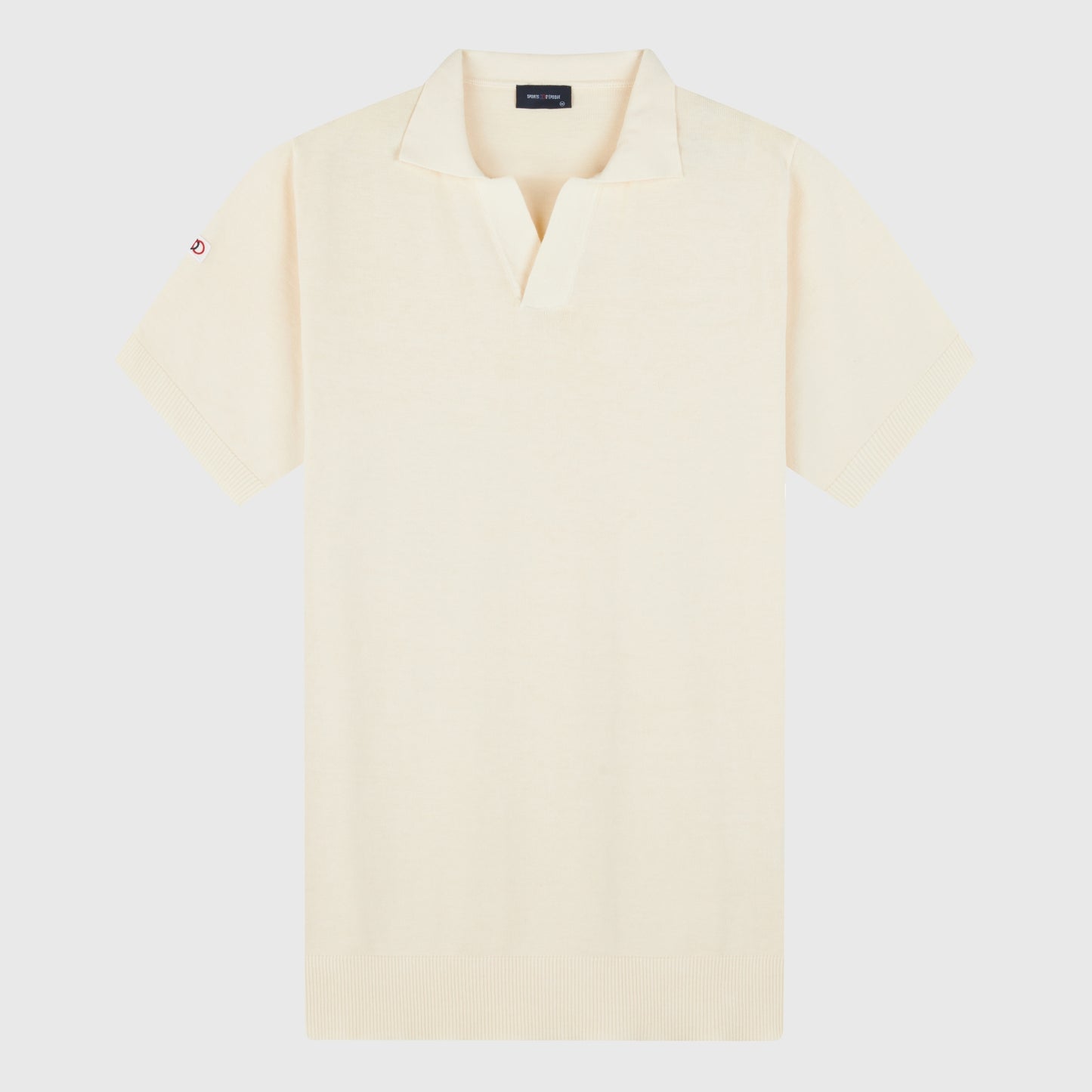 Polo Maille Sports d'époque beige