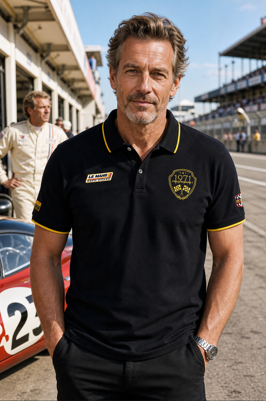 Polo Ready black 24h Le mans x Steve Mc Queen