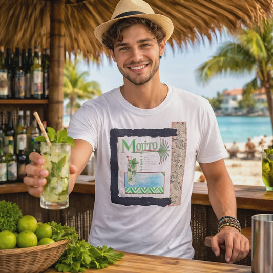 Tee shirt Cocktail Mojito BOB THE COMPAGNY