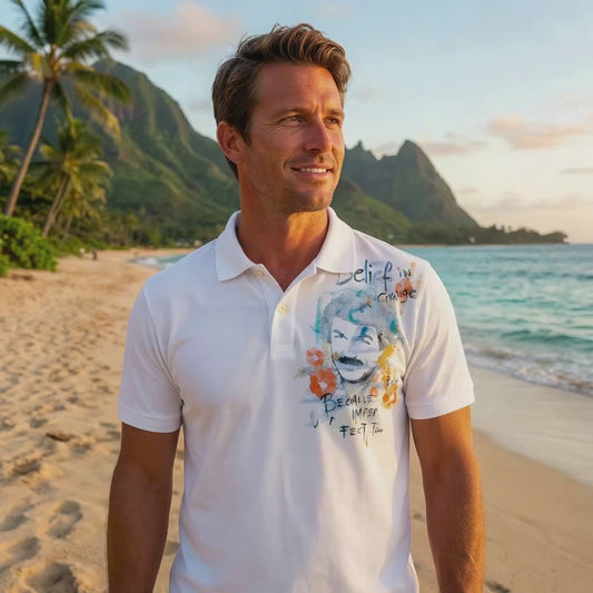 Polo  BOB THE COMPAGNY Bianco