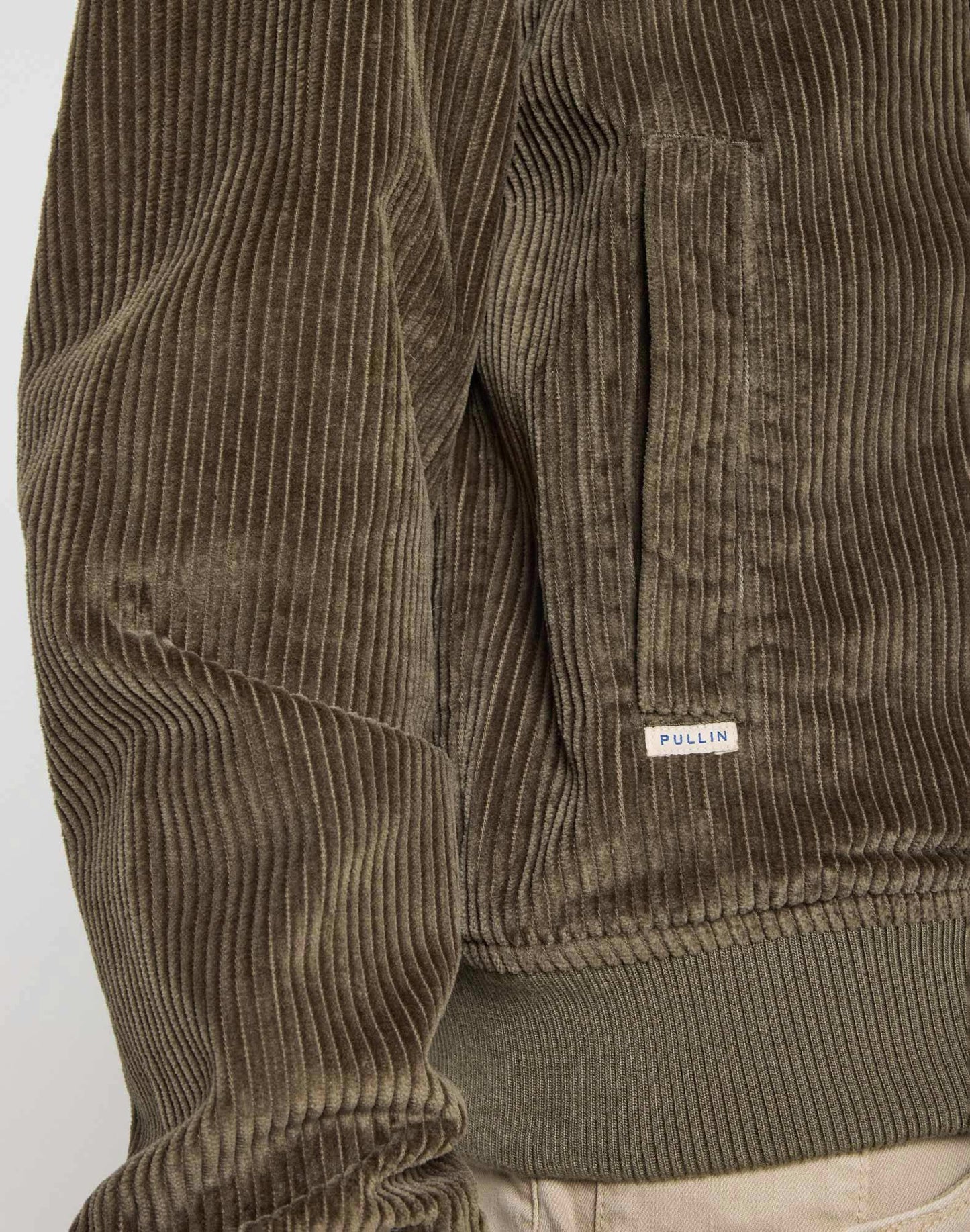 Veste Steeve corduroy Pullin kaki