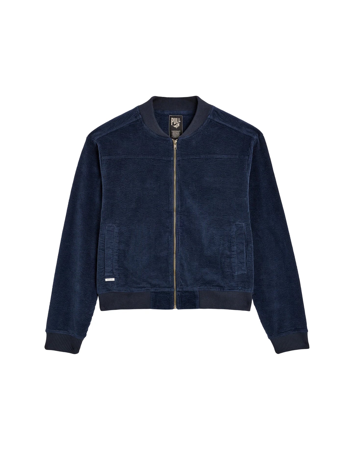 Veste Steeve corduroy Pullin bleu navy