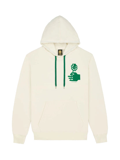 Hoodie Classic Flower Love Josen Island Blanc