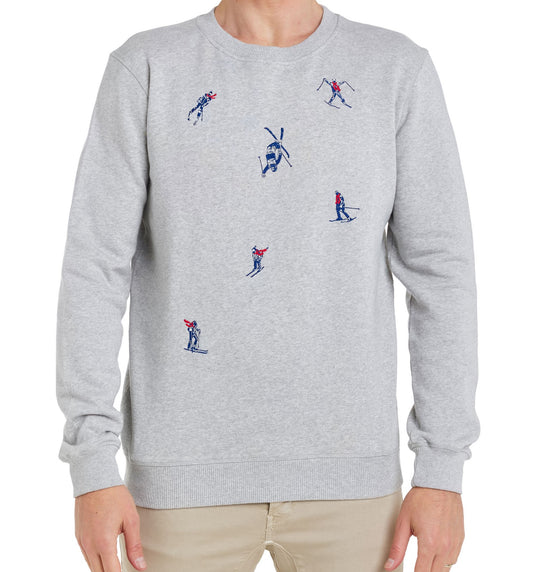 Sweat crew skieur Pullin