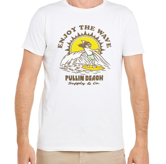 Tee shirt chill surf pullin