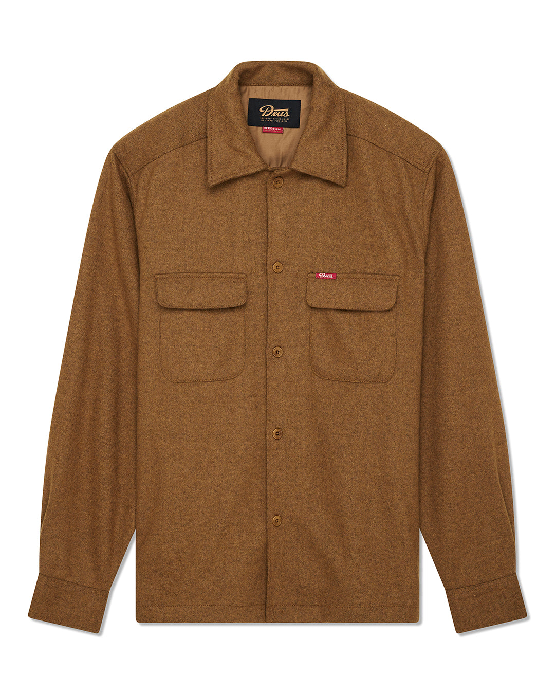 Surchemise Clayton wool shirt Deus Ex Machina